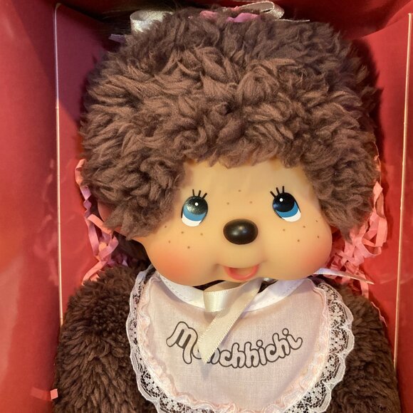 Monchhichi 40th Anniversary Collection Doll Girl Plush Toy Sekiguchi Japan New - Picture 7 of 13
